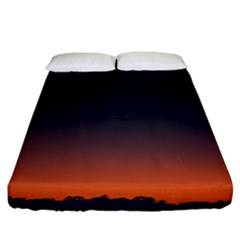 Sky Gradient Fitted Sheet (california King Size)