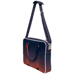 Sky Gradient Cross Body Office Bag by artworkshop