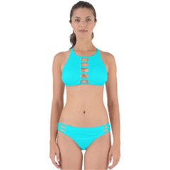 Spanish Sky Blue	 - 	perfectly Cut Out Bikini Set