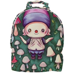 Toadstool Mushrooms Mini Full Print Backpack by GardenOfOphir