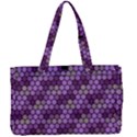 Pattern Seamless Design Decorative Hexagon Shapes Canvas Work Bag View1