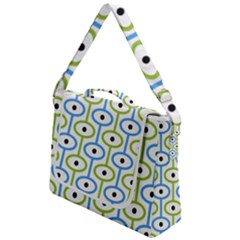 Geometric Pattern Eye Pattern Eyes Eye Print Box Up Messenger Bag by Ravend