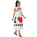 I love karen Sleeveless Round Neck Midi Dress View3