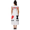 I love karen Sleeveless Round Neck Midi Dress View4