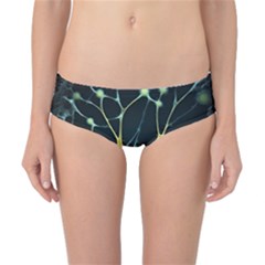 Ai Generated Neuron Network Connection Classic Bikini Bottoms by Ravend