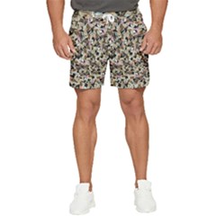 Mystic Geometry Abstract Print Men s Runner Shorts by dflcprintsclothing