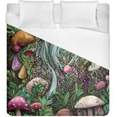 Craft Mushroom Duvet Cover (king Size)