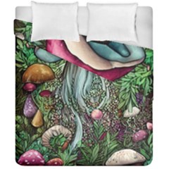 Craft Mushroom Duvet Cover Double Side (california King Size)