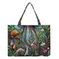 Craft Mushroom Medium Tote Bag by GardenOfOphir