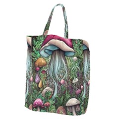 Craft Mushroom Giant Grocery Tote by GardenOfOphir