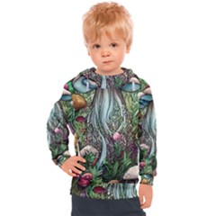 Craft Mushroom Kids  Hooded Pullover by GardenOfOphir