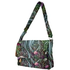 Craft Mushroom Full Print Messenger Bag (s) by GardenOfOphir