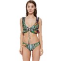 Craft Mushroom Low Cut Ruffle Edge Bikini Set View1