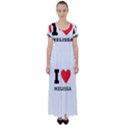 I love melissa High Waist Short Sleeve Maxi Dress View1