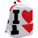 I love Angela  Zip Up Backpack View2