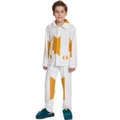 Zip Pay Special Series 16 Kids  Long Sleeve Velvet Pajamas Set by Mrsondesign