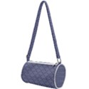 Blue Diamonds Mini Cylinder Bag View1