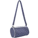 Blue Diamonds Mini Cylinder Bag View2