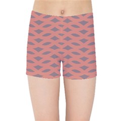 Lattice Iii Kids  Sports Shorts by GardenOfOphir