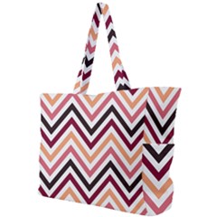 Chevron Iv Simple Shoulder Bag by GardenOfOphir