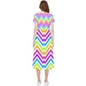 Bright Chevron High Low Boho Dress View2