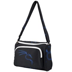 Kali-linux-kali-linux-nethunter-linux-unix-lenovo-hd-wallpaper-preview Front Pocket Crossbody Bag by Cow4u