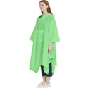 Mint Green	 - 	Hooded Rain Ponchos View2