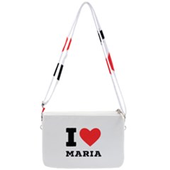 I Love Maria Double Gusset Crossbody Bag by ilovewhateva