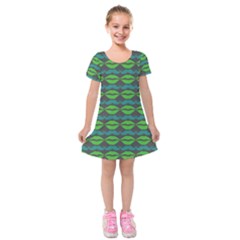 Pattern 179 Kids  Short Sleeve Velvet Dress by GardenOfOphir