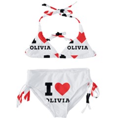 I Love Olivia Kids  Classic Bikini Set