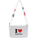 I love olivia Double Gusset Crossbody Bag View1