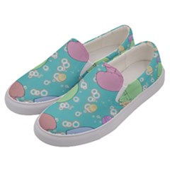 Jellyfish Animal Translucent Men s Canvas Slip Ons by Semog4