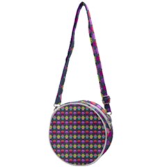 Pattern 212 Crossbody Circle Bag by GardenOfOphir