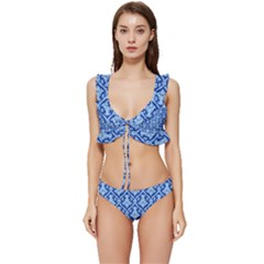 Pattern 244 Low Cut Ruffle Edge Bikini Set