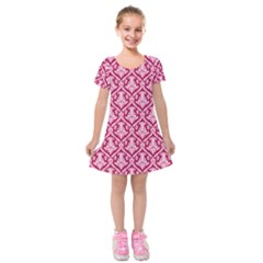 Pattern 248 Kids  Short Sleeve Velvet Dress by GardenOfOphir