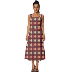 Pattern 259 Square Neckline Tiered Midi Dress by GardenOfOphir