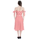 Pattern 281 Shoulder Tie Bardot Midi Dress View2