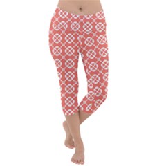 Pattern 292 Lightweight Velour Capri Yoga Leggings