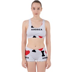 I Love Andrea Work It Out Gym Set by ilovewhateva