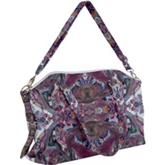 Blend Iv Canvas Crossbody Bag by kaleidomarblingart