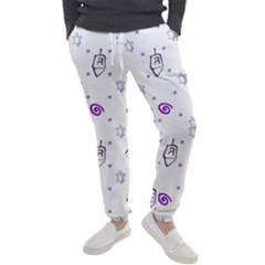 Background Hexagram Spiral Men s Jogger Sweatpants by Semog4