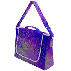 Psychedelic Retrovintage Colorful Box Up Messenger Bag by Semog4