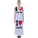 I love diane High Waist Short Sleeve Maxi Dress View1