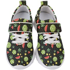 Watermelon Berry Patterns Pattern Kids  Velcro Strap Shoes by Jancukart