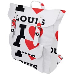 I Love Louis Buckle Up Backpack by ilovewhateva