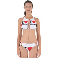 I Love Eugene Perfectly Cut Out Bikini Set