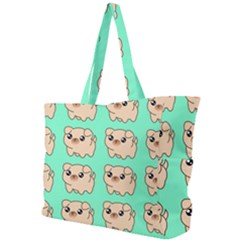 Puppy Pattern Dog Pet Simple Shoulder Bag by Jancukart