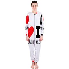 I Love Elijah Onepiece Jumpsuit (ladies) by ilovewhateva