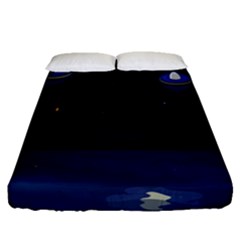 Alien Navi Fitted Sheet (queen Size)