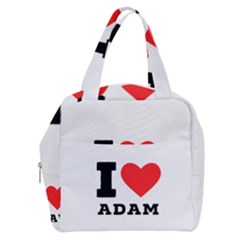 I Love Adam  Boxy Hand Bag by ilovewhateva